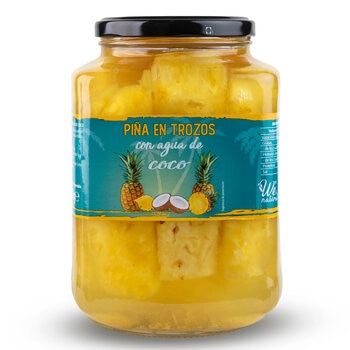 Pineapple Pieces with Coconut Water, 1190g