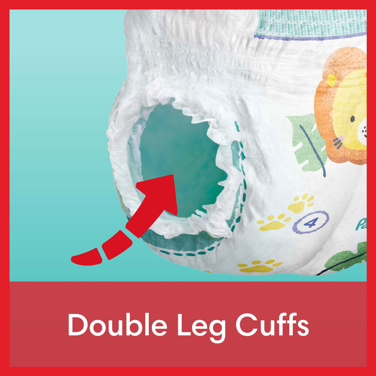 image to show double leg cuffs