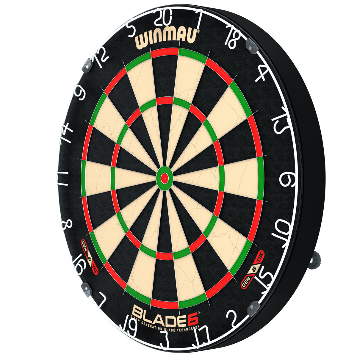 Winmau Blade 6 Dartboard with Darts & Oche Line Winmau Blade 6 Dartboard with Darts & Oche Line