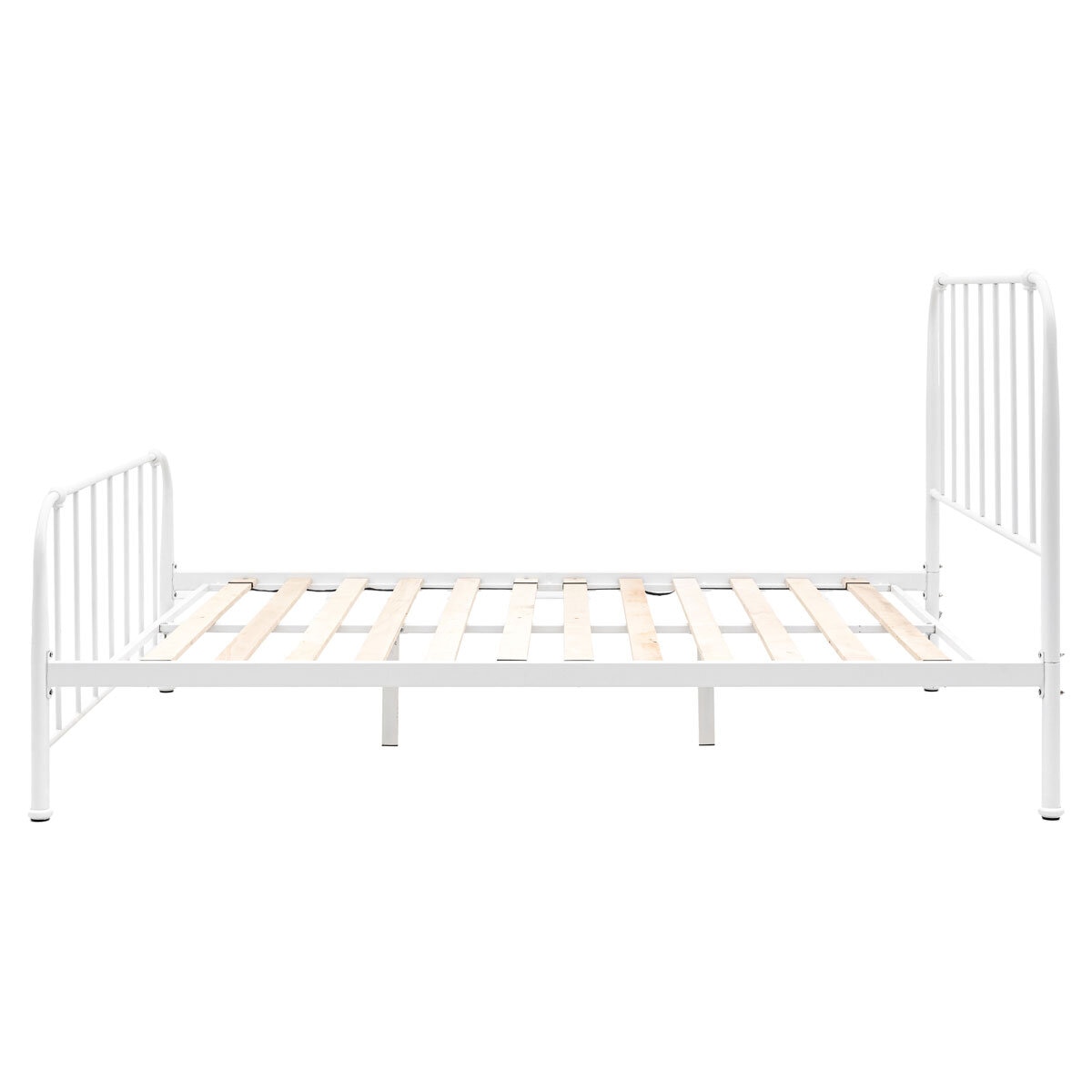 Gallery Loughton Cream Metal Bed Frame, Double