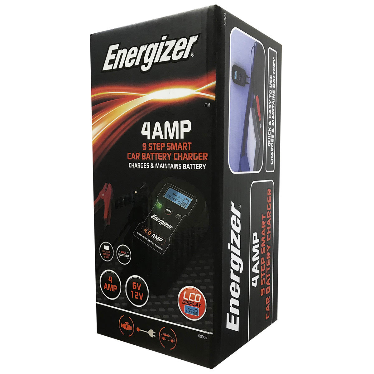 Energizer® 4Amp 9 Step Smart Car Battery Charger Model 50904 Costco UK