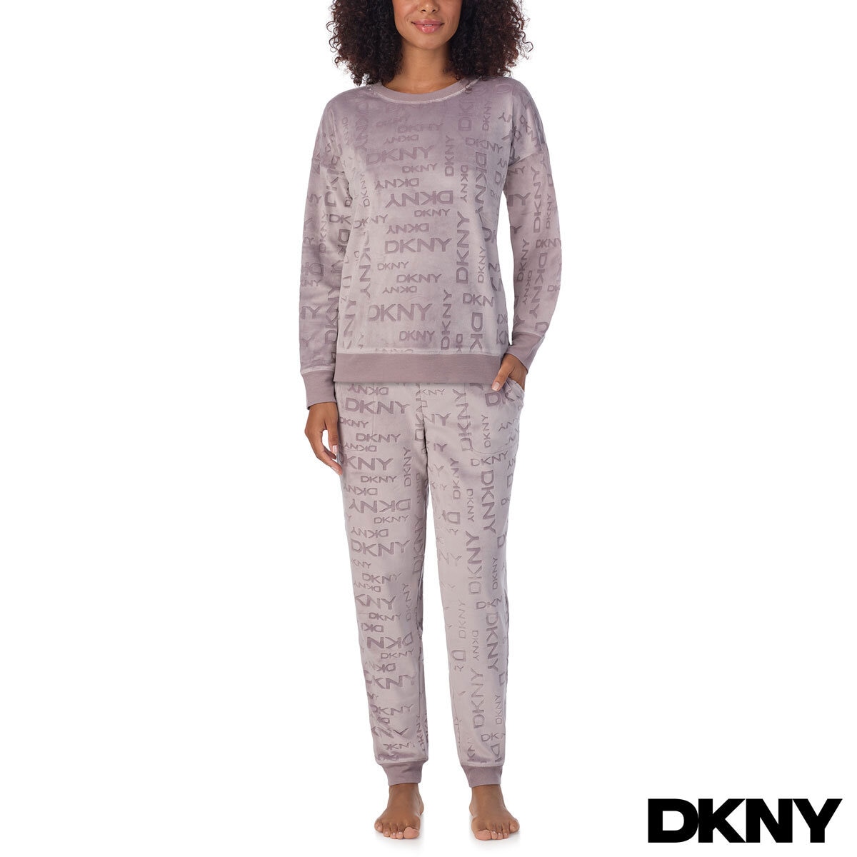 DKNY Ladies Lounge Set in Mauve