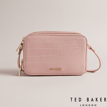 Ted Baker Stina Croc Mini Camera Bag