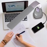 Buy OttLite Cool Breeze Fan Desk Lamp Grey Feature2 Image at Costco.co.uk