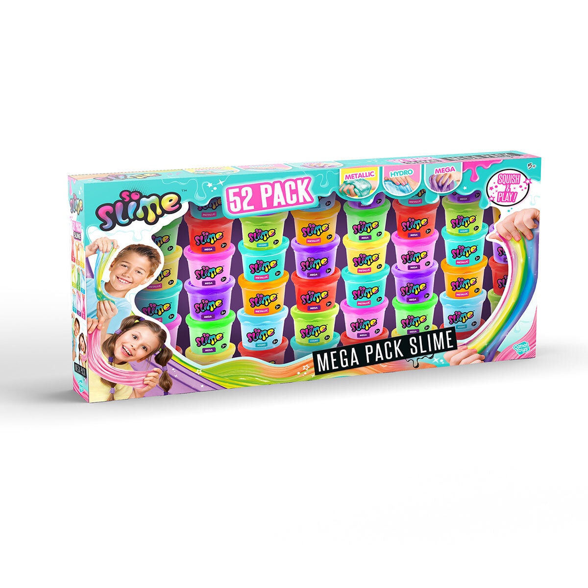 So Slime 52 Pack of Assorted Slimes (6+ Years)