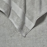 Grandeur 100% hygro cotton towel in Harbour Mist  grey