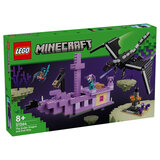 Lego Minecraft The Ender Dragon and End Ship Box Image