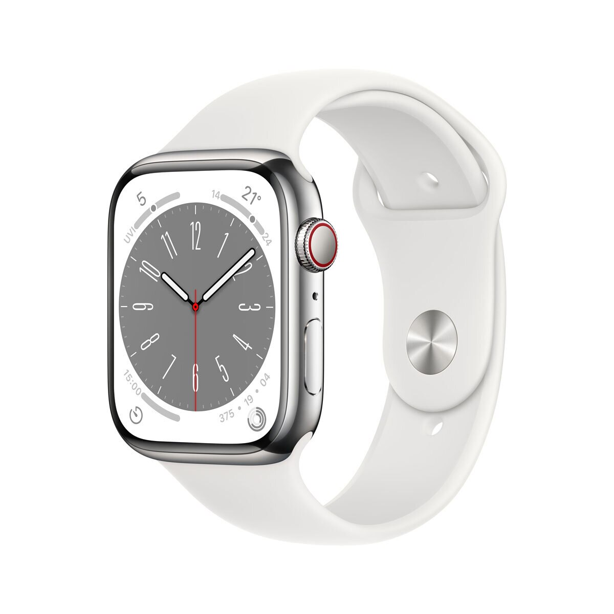 Apple Watch Series 8 GPS Cellular 45mm Silver Stainless Steel