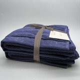 Ted Baker Hand Towels 2 Pack in Navy, 50 x 90 cm