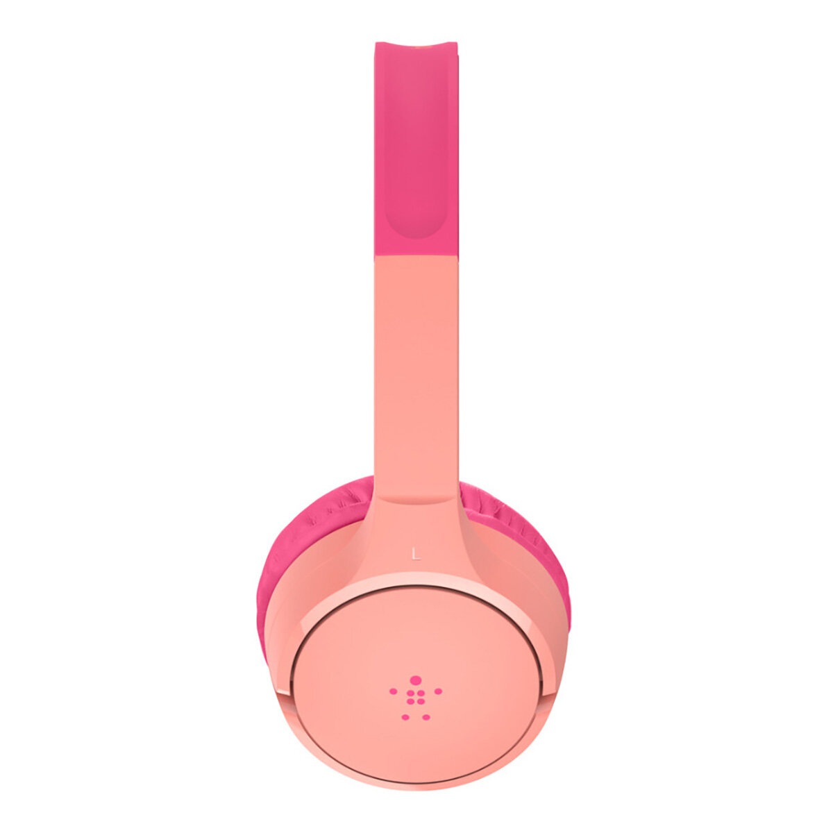 Pink headphone