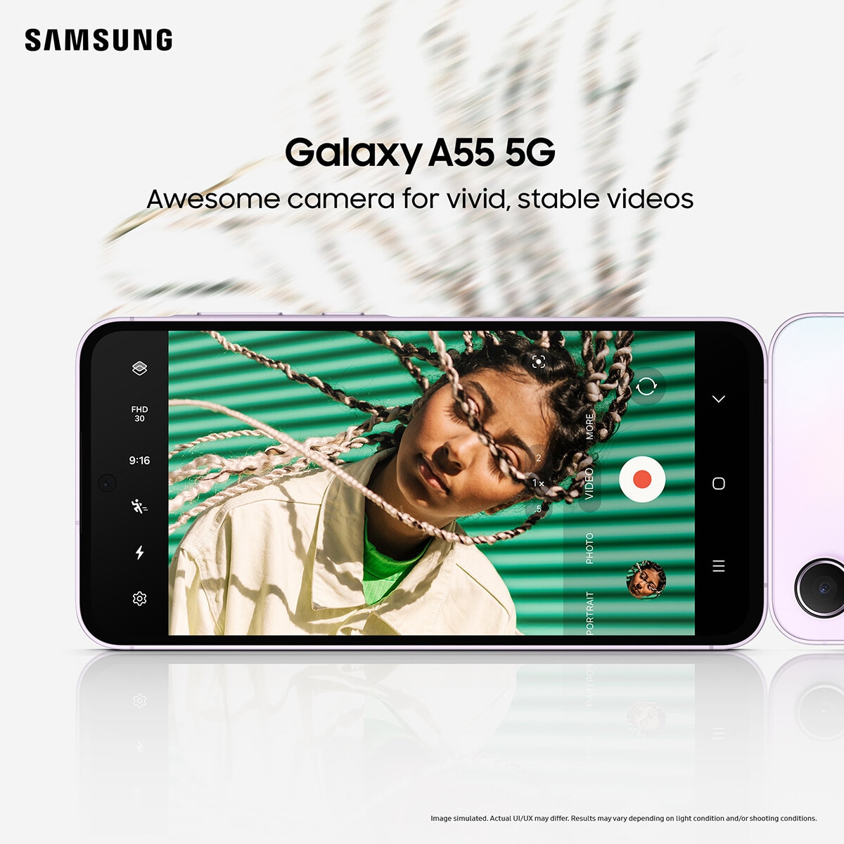 Buy Samsung Galaxy A55, 128GB Sim Free Mobile Phone in Awesome Lilac, SM-A556BLVAEUB at costco.co.uk