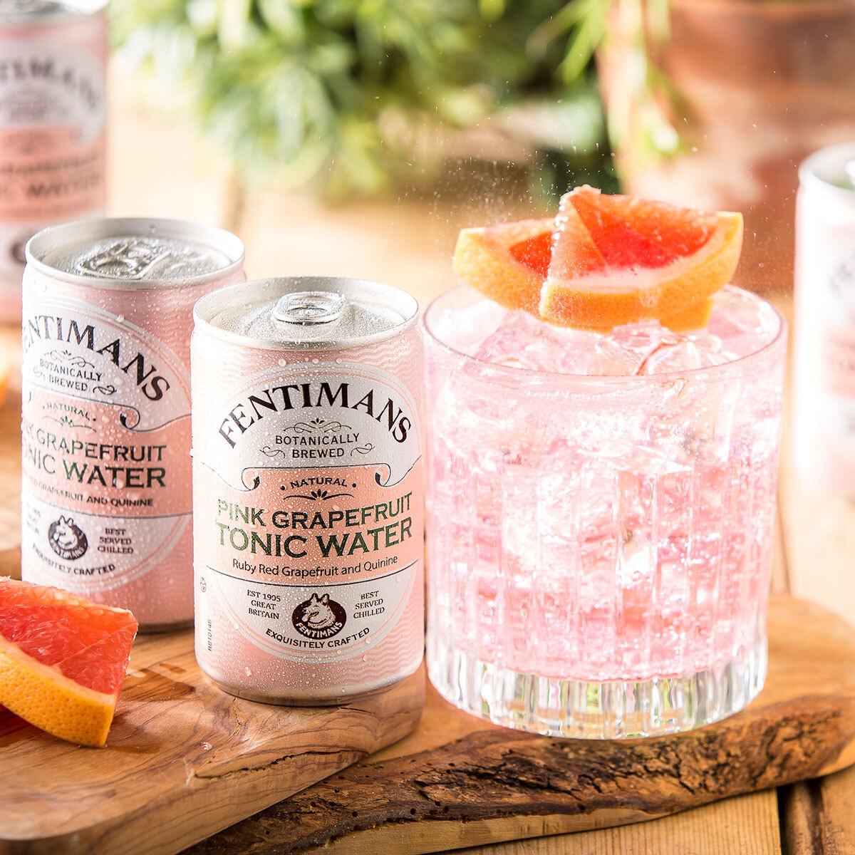 Fentimans Pink Grapefruit Tonic Water, 24 x 150ml