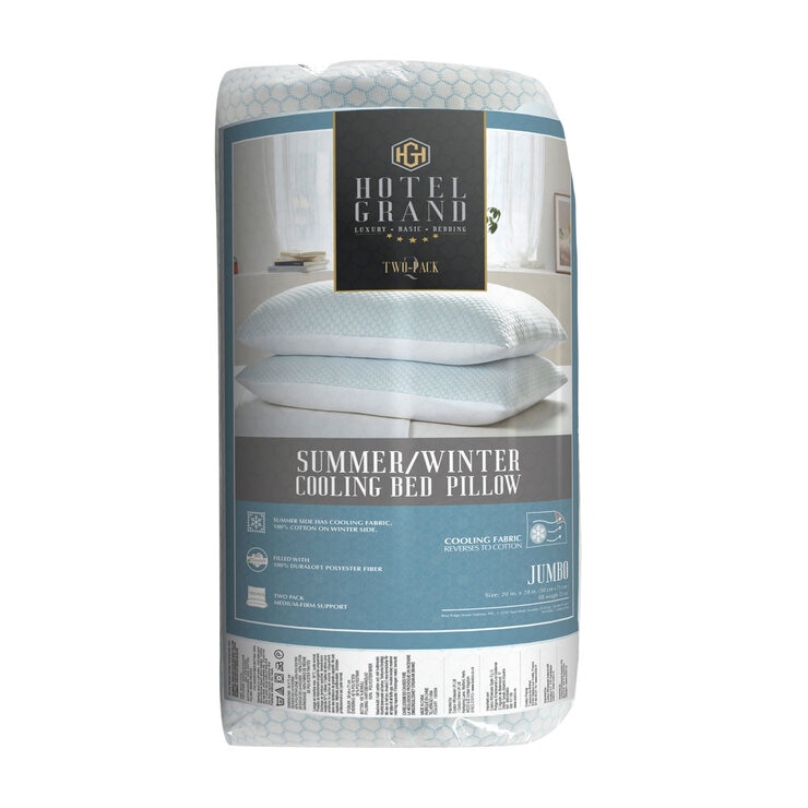 Hotel Grand Summer / Winter Pillow, 2 Pack Hotel Grand Summer / Winter Pillow, 2 Pack