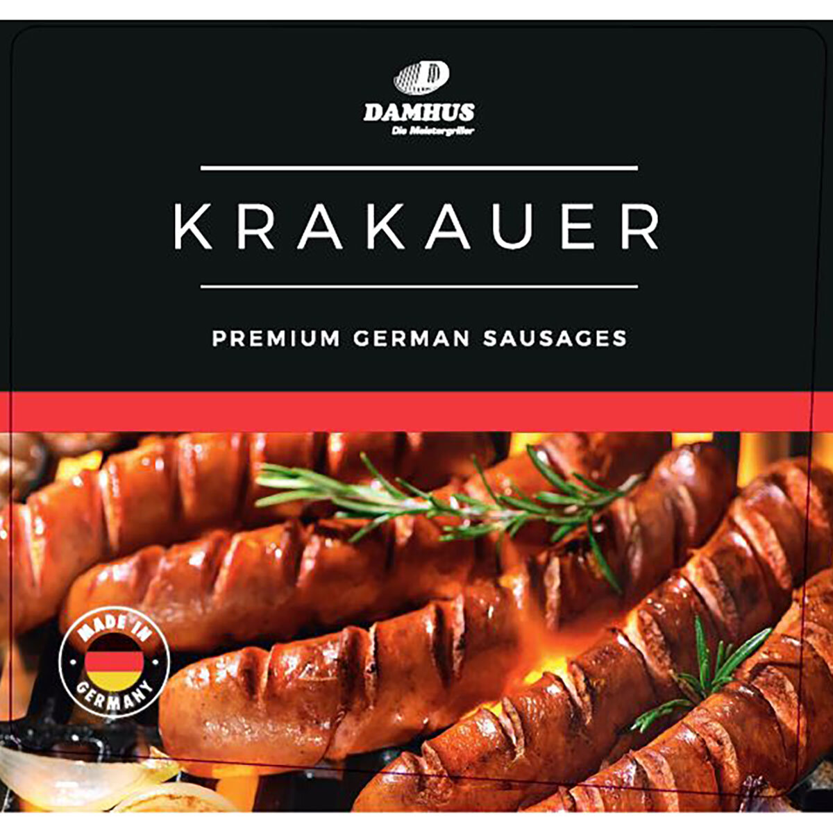 Damhus Krakauer German Sausages, 1kg