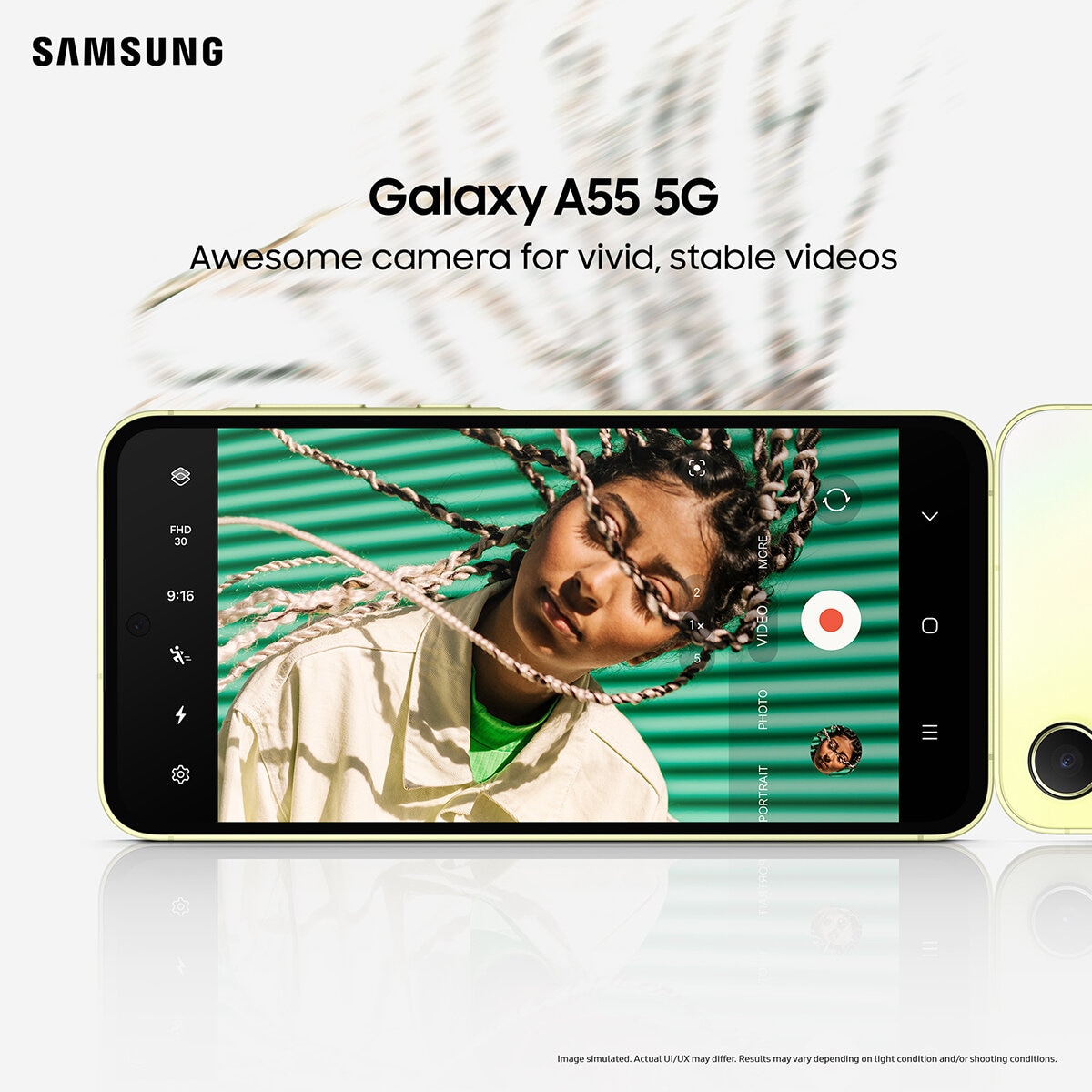 Buy Samsung Galaxy A55, 128GB Sim Free Mobile Phone in Awesome Lemon, SM-A556BZYAEUB at costco.co.uk