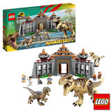 Buy LEGO Jurassic Park Visitor Centre: T. rex & Raptor Attack Box & Item Image at Costco.co.uk
