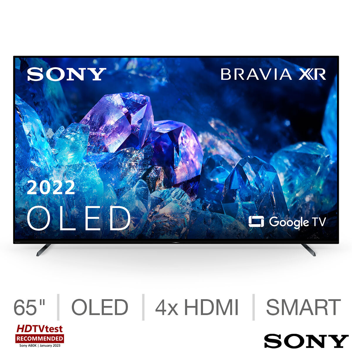 Sony XR65A80KU Inch HD 4K OLED 65 Ultra Smart Google TV