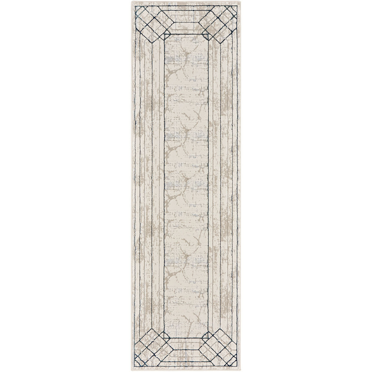 Glitz Ivory Taupe runner