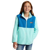 Eddie Bauer Full Zip Fleece Jacket in Aqua