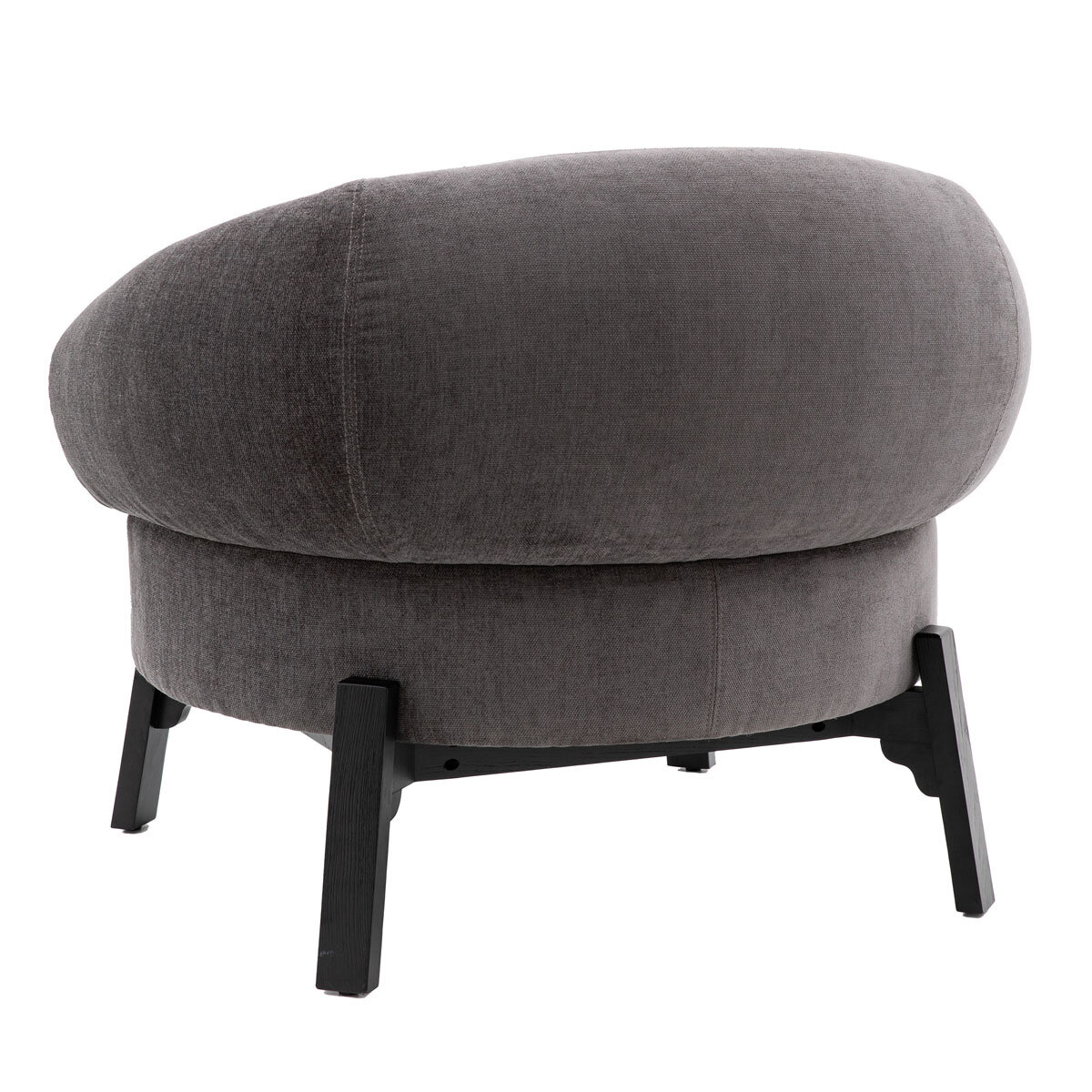 Gallery Ardo Grey Velvet Armchair