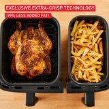 Tefal Easy Fry Dual Air Fryer with extra crisp technology Tefal Easy Fry Dual Air Fryer with extra crisp technology