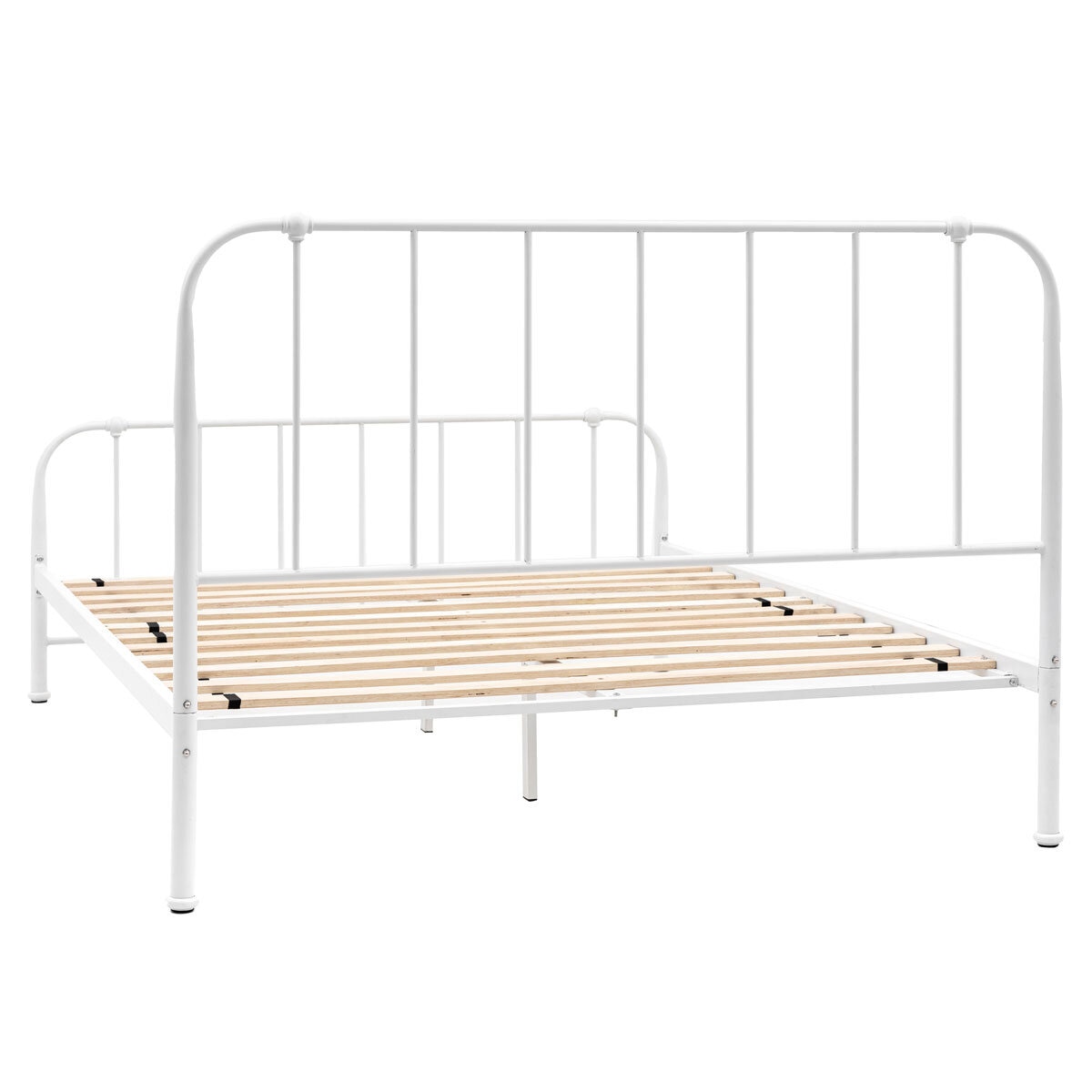 Gallery Loughton Cream Metal Bed Frame, King