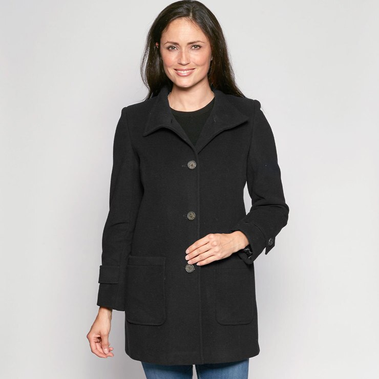 David Barry Women's Cashmere Mix Coat in 3 Colours and 6 Sizes | Costco UK