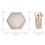 Tutti Bambini Hexa Playpen with Travel Carry Case in Beige