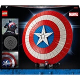 Buy LEGO Marvel Captain America's Shield Back of Box Image at Costco.co.uk