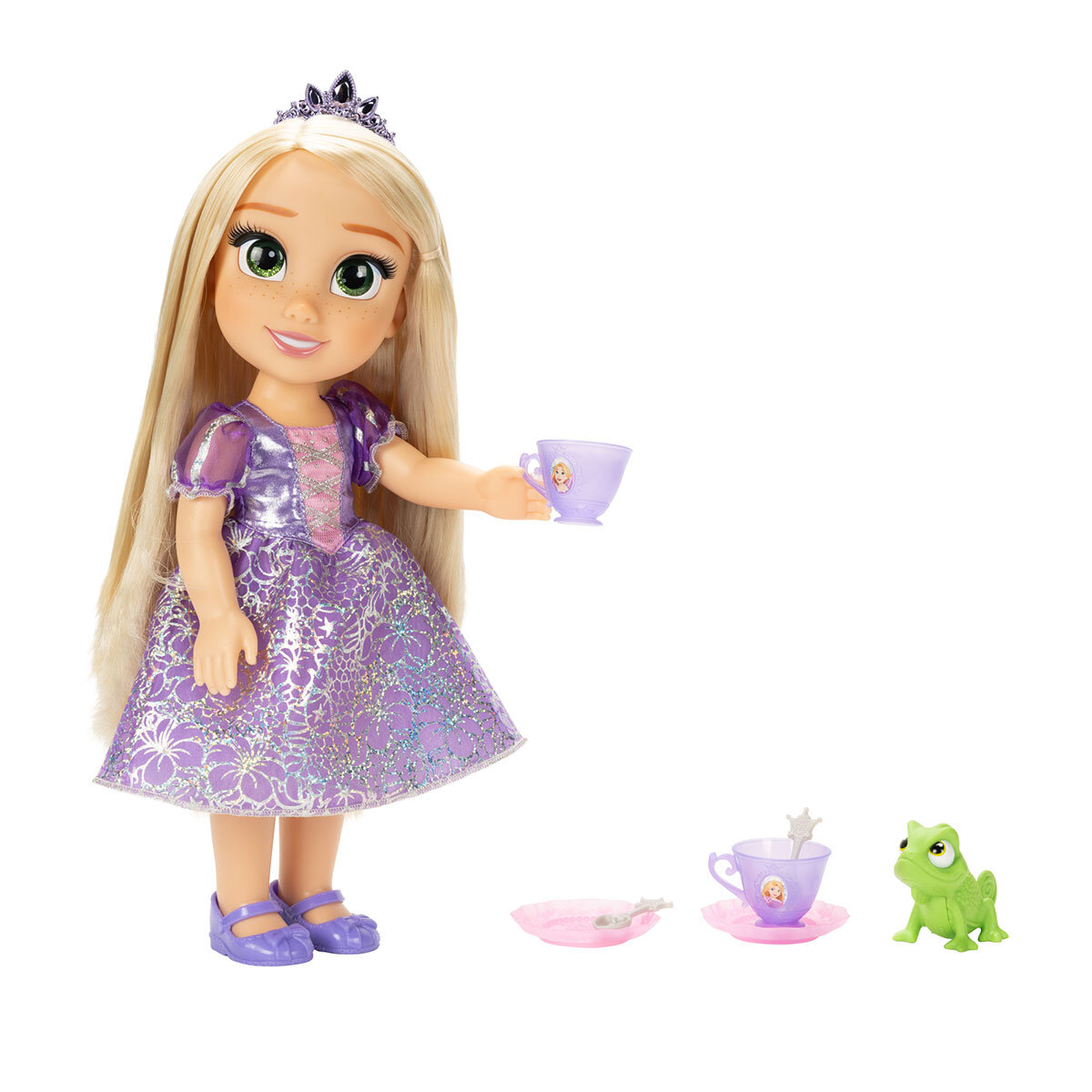 Buy Disney Tea Time Party Doll Rapunzel & Pascal Overview Image at Costco.co.uk