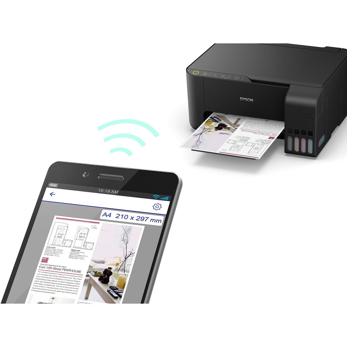 Buy Epson EcoTank ET-2710B Unlimited All in One Wireless Printer at costco.co.uk