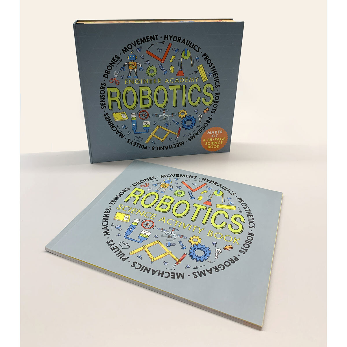 Engineer Academy Robotics Science Book with Maker Kit By Rob Colston (7+ Years)