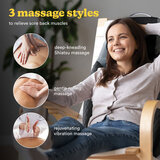 Homedics 2 in 1 Back Massager with Removal Pillow