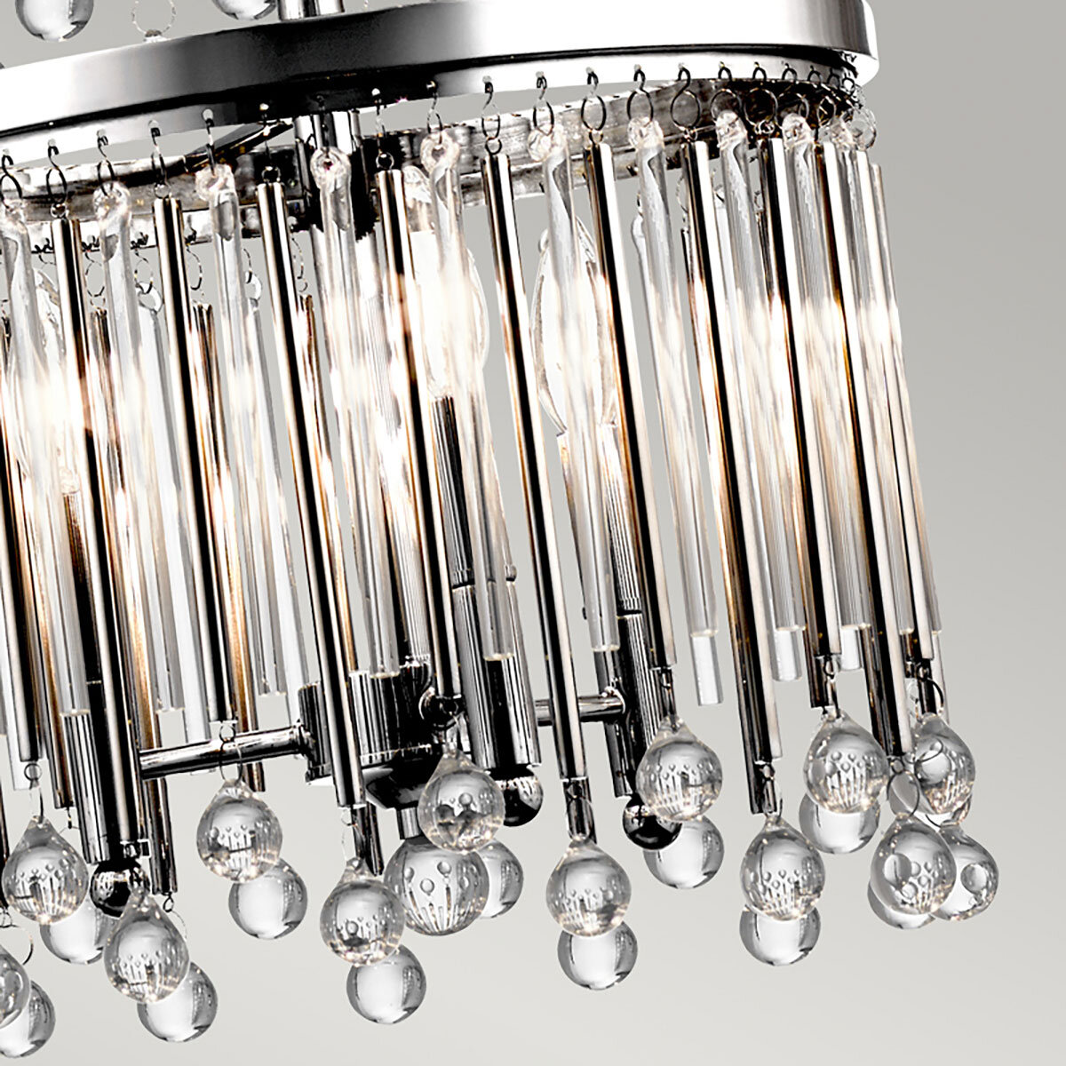 closeup image of chandelier