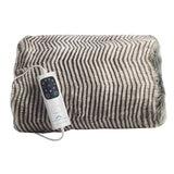 Dreamland Faux Fur Heated Throw in Zebra on Costco.co.uk