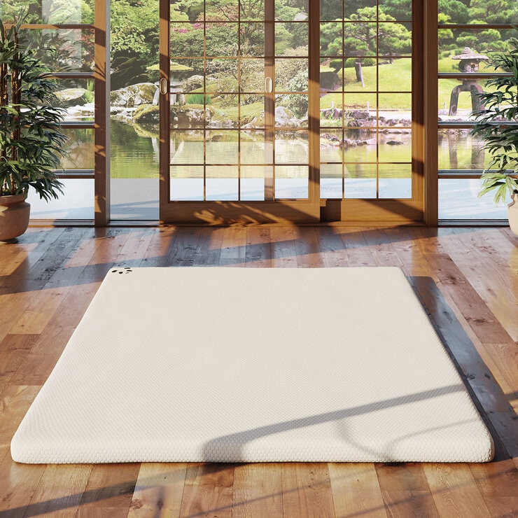 Panda Memory Foam Bamboo Mattress Topper, King Panda Memory Foam Bamboo Mattress Topper, King