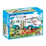 Playmobil 70088 Family Fun Camper with 135 pieces of Furniture and three figures