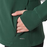 Mondetta Ladies Hooded Running Jacket in Green