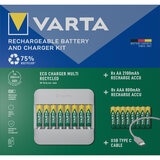 Varta Eco Charger Kit including 8xAA & 8xAAA Rechargeable Batteries