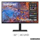 Buy Samsung S80PB 32 Inch 4K Ultra HD 60Hz  Monitor, LS32B800PXUXXU at costco.co.uk