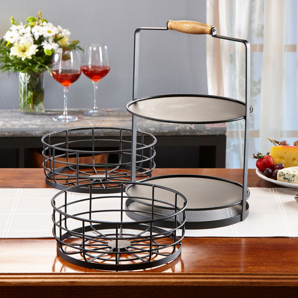 Mesa 2 Tier Basket