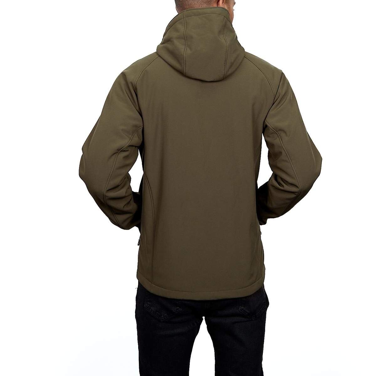 Kirkland Signature Men's Softshell Jacket in Olive