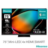 Hisense 75U8KQTUK TV