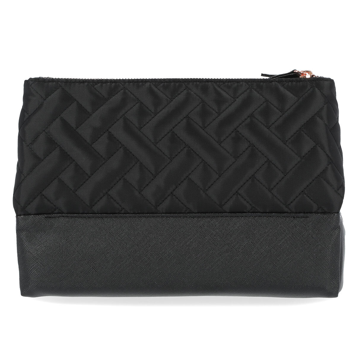 Black Cosmetic Bag Back