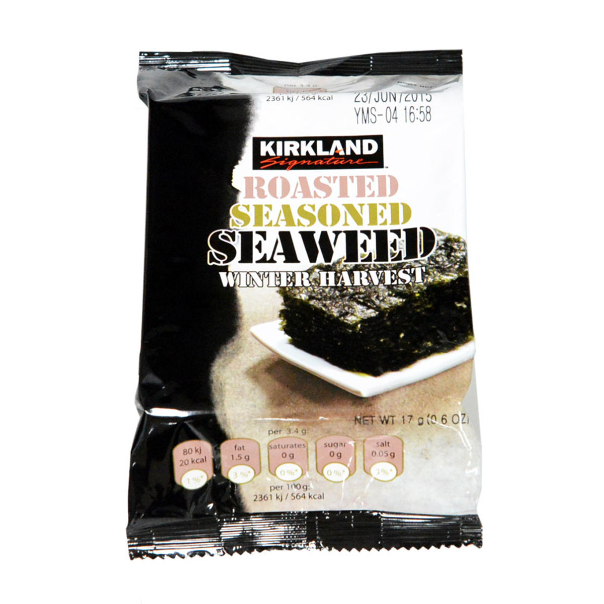 Kirkland Signature Organic Roasted Seaweed Snack Review Abillion ...