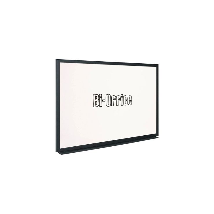 BiOffice Whiteboard 600 x 900mm Black Frame Costco UK