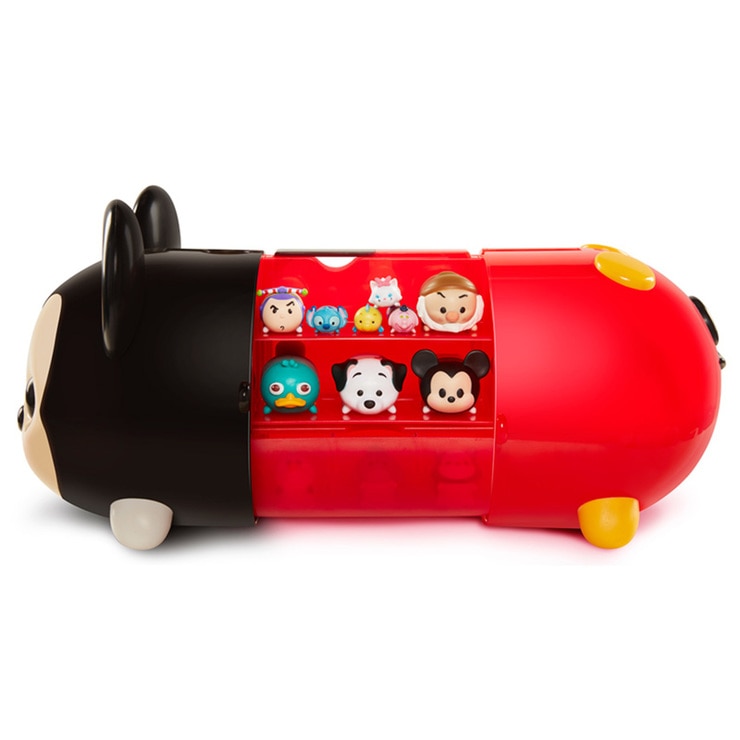 Disney Tsum Tsum Mickey Mouse Collector Case + 12 Tsum Tsum Figures (6 ...