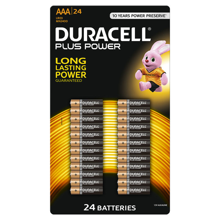 Duracell Plus Power Aaa Batteries 24 Pack Costco Uk