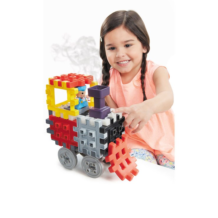 Little Tikes Waffle Blocks 177 Piece Steam Train Set (2+ Years) | Costco UK