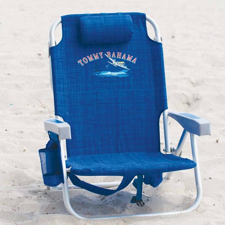 tommy bahama lace up backpack chair